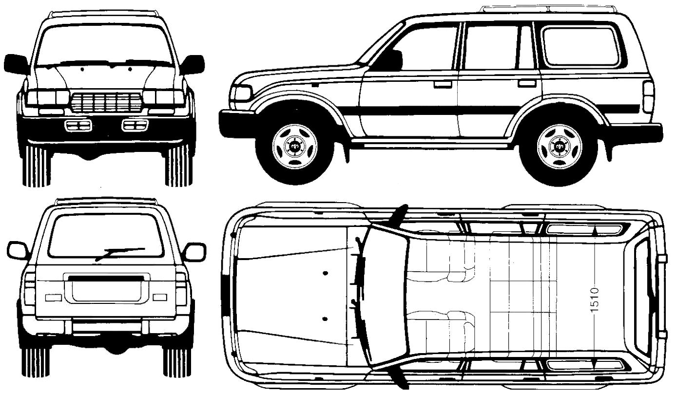 Высота автомобиля ленд крузер